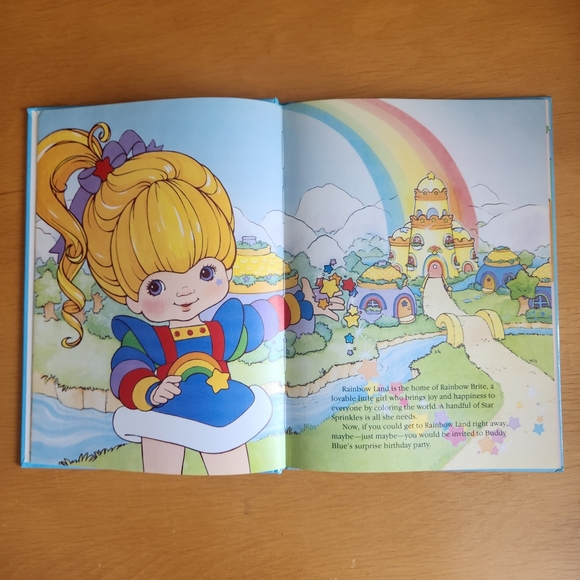 Rainbow Brite - Big Color Mix Up & Happy Birthday Buddy Blue (lot of 2 - 1984) - Picture 6 of 16